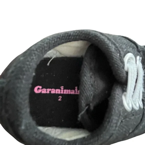 Pink Ballet Shoes and Black Sneakers Kids Shoes Set Size 2 - Picture 5 of 13